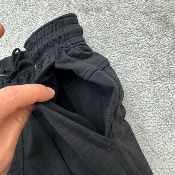 Zella Jogger Pants Womens Medium Black Zip Pocket Elastic Wasit Tapered Active - Picture 3 of 15